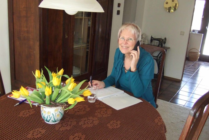 Ilona Lüttich aus Unterhaidelbach ist seit 8 Jahren ehrenamtliche Hospizhelferin.