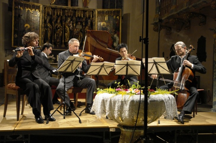 Im Rahmen des „Fränkischen Sommers“ machte das „Concerto Würzburg“ mit einem ungewöhnlichen Programm in der Hersbrucker Stadtkirche Station. Foto R. Pflaumer