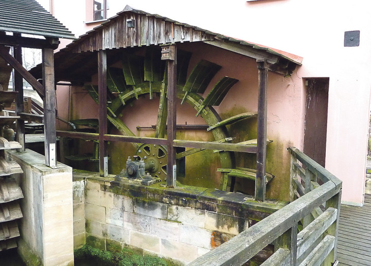 Die Reichelsche Schleifmühle ist ein Kulturdenkmal. Ihr Wasserrad allerdings ist in keinem guten Zustand mehr. Die Altstadtfreunde wollen es jetzt austauschen, doch das kostet richtig viel Geld.  Foto: Privat