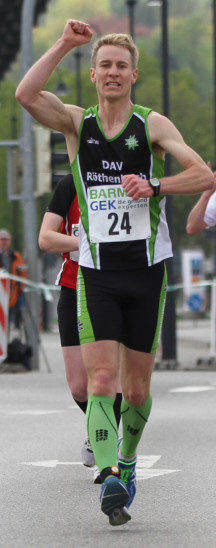 Der Röthenbacher Andreas Janker holte sich in Niederaichbach den süddeutschen und den bayerischen Meistertitel im 20km-Straßengehen. Foto: PZ-Archiv