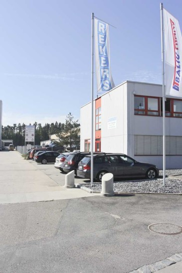 Betonwerk Rekers im Schwarzenbrucker Industriegebiet: Weil das Unternehmen mit dem Kartellamt kooperierte, kam es im Kartellverfahren relativ glimpflich davon. Foto: Blinten