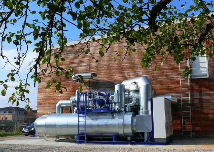 Die Naturenergie im Hersbrucker Osten mit dem großen Hackschnitzelheizwerk möchte über ein Fernwärmenetz in Richtung Stadt expandieren. Foto: J. Ruppert
