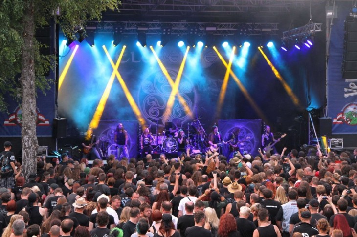Das Veldensteiner Festival – hier die Band Eluveitie 2014 – ist möglicherweise Geschichte. Foto: J. Ruppert