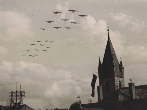 Flieger über Feucht