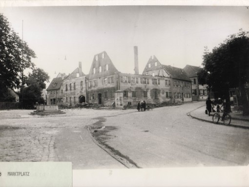 Der Marktplatz in Feucht