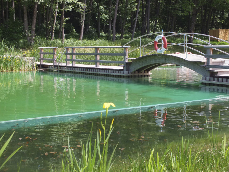 Noch mindestens bis Freitag bekommt das Naturbad seine Ruhepause. Doch vielleicht schon am Wochenende kann hier wieder gebadet werden, hofft man bei der Gemeinde Leinburg.