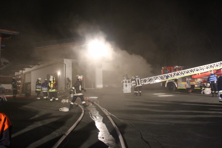 Brand Lagerhalle 1