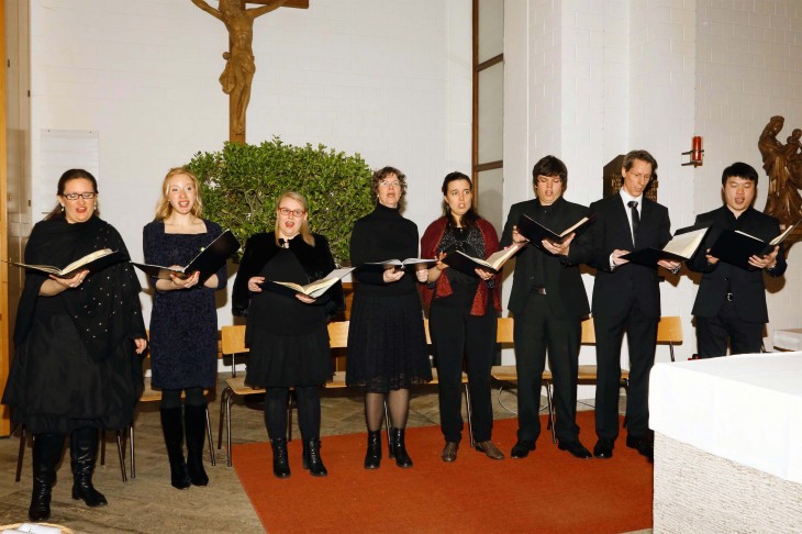 Der Chor beim Messias. Foto: j. Dechant
