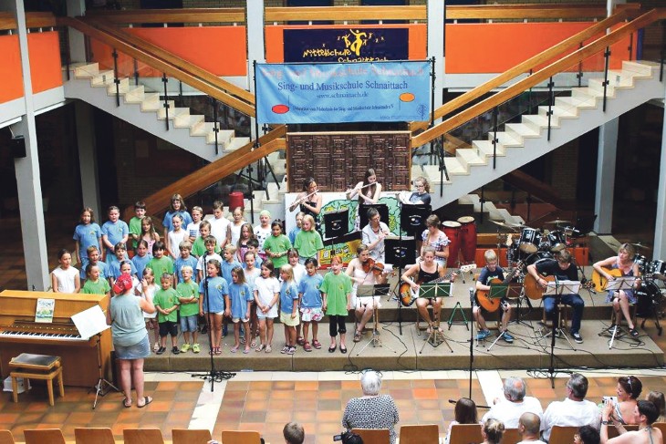 Die Schnaittacher Musikschule ist in den letzten Jahren gewachsen. Eltern fürchten jetzt um die Zukunft der Bildungseinrichtung.