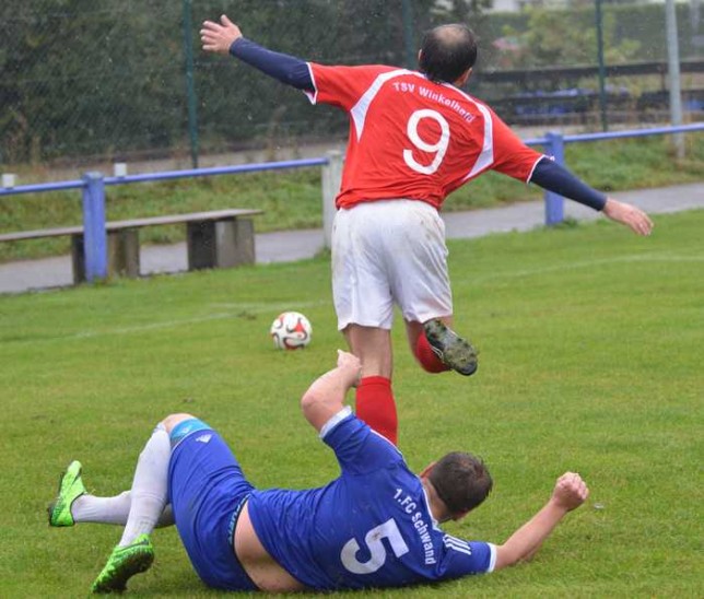 Stolpert der TSV Winkelhaid erneut gegen Schwand. Das Hinspiel daheim ging für Hormess & Co. mit 1:2 in die Hose.