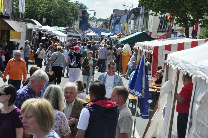 Bestes Sommerwetter lockte viele Besucher zum Stadtfest.
