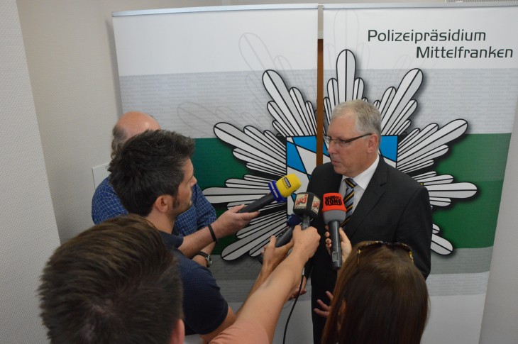 Norbert Ditzel von der Soko Vorra erklärte bei der Pressekonferenz im Juni, wie der Verdacht auf die beiden Männer fiel.