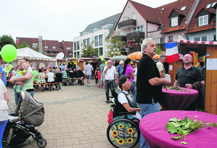 Ein Bild aus guten Zeiten: Die Organisation des Marktfestes und zuletzt des Eckentaler Sommers gestaltete sich zunehmend schwierig.