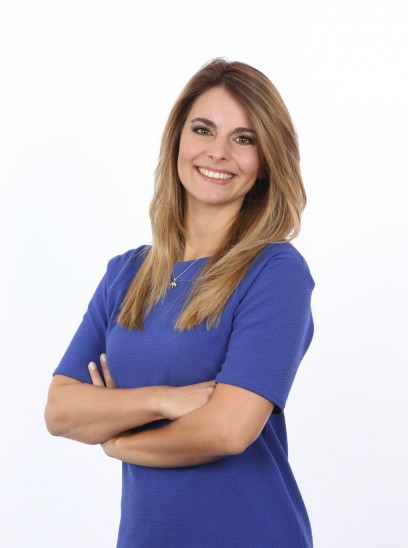 Immer ein Lächeln auf den Lippen: Radio-Moderatorin Svenja Grabow.
