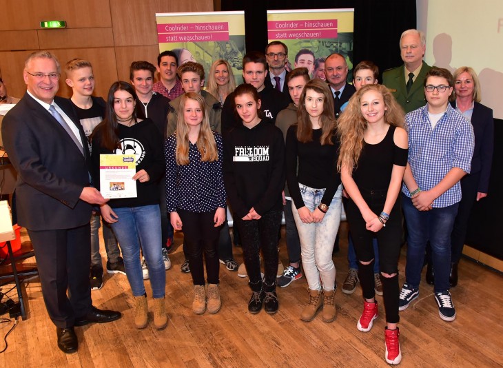 Die Coolrider der Mittelschule Burgthann, ...