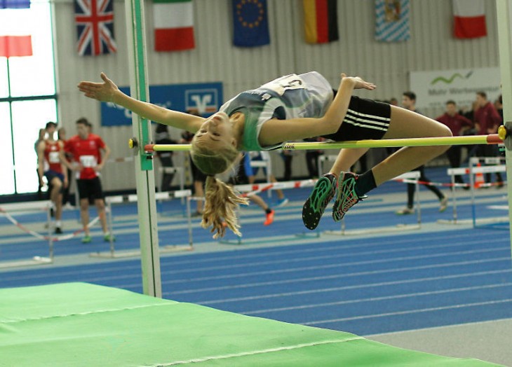Antonia Sörgel (Bild) schrammte an Bronze vorbei, sicherte sich aber mit ihrer Teamkollegin Kathrin Spieß einen Platz in den Top-Ten.