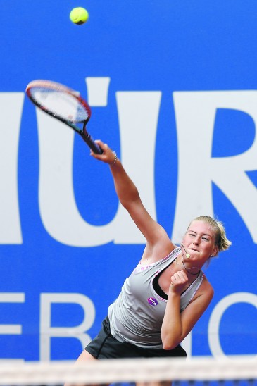 Die Jugendturniere bei den French Open und in Wimbledon sind die nächsten Ziele der Laufer Tennishoffnung Lara Schmidt.