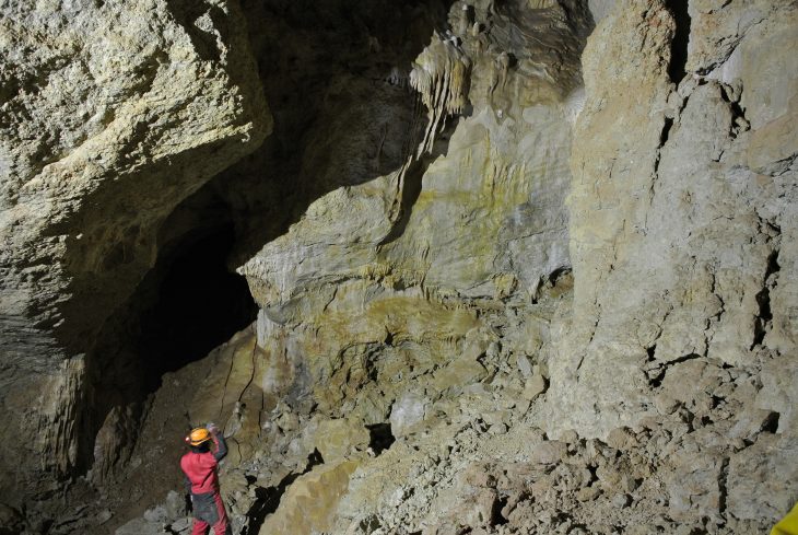 Imposant, aber keine Schauhöhle: Im Zinnberg neben der Maximiliansgrotte haben Forscher ein neues Höhlensystem entdeckt.