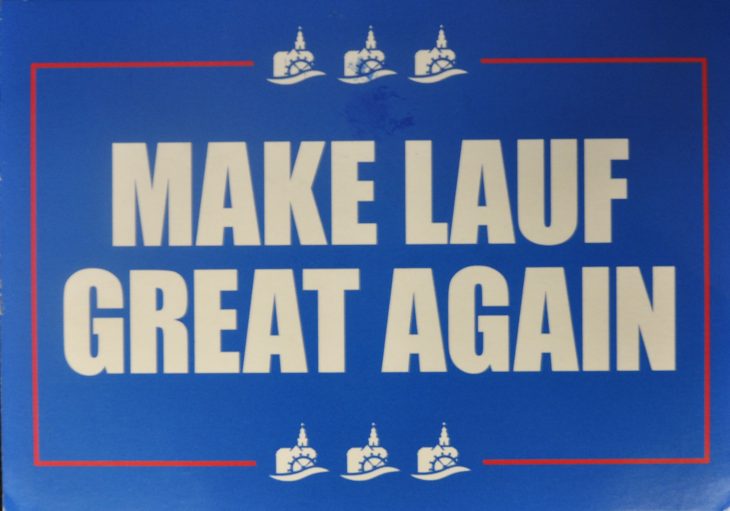 Mit diesem provokativ und ironisch gemeinten Spruch lädt der Laufer Jugendrat alle jungen Leute der Stadt zu den Wahlen am 4. April ein.