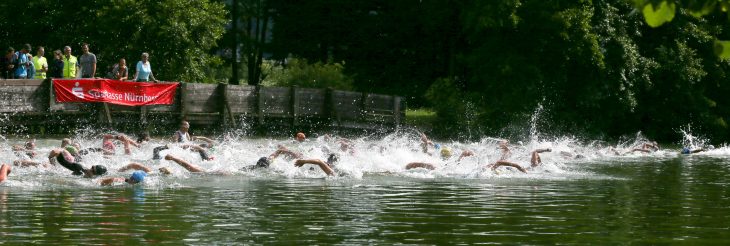 Start zum Hersbrucker Volkstriathlon ist am 2. Juli am Baggersee.