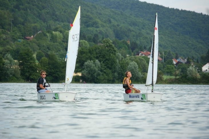 Jan Porzler (links) und Luca Rosin im Duell auf der Kreuz.