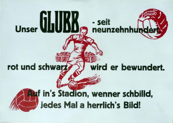 Nostalgie pur: Der FCN-Sonderdruck der Hersbrucker Bücherwerkstätte lässt die guten alten „Glubb“-Zeiten hochleben.