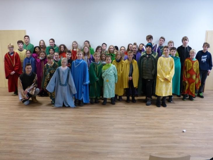 Das sind die Hersbrucker Sternsinger.
