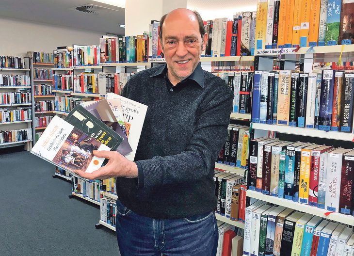 1984 wurde er Leiter der Röthenbacher Bücherei, jetzt geht er in den Ruhestand: Konrad Kopp.