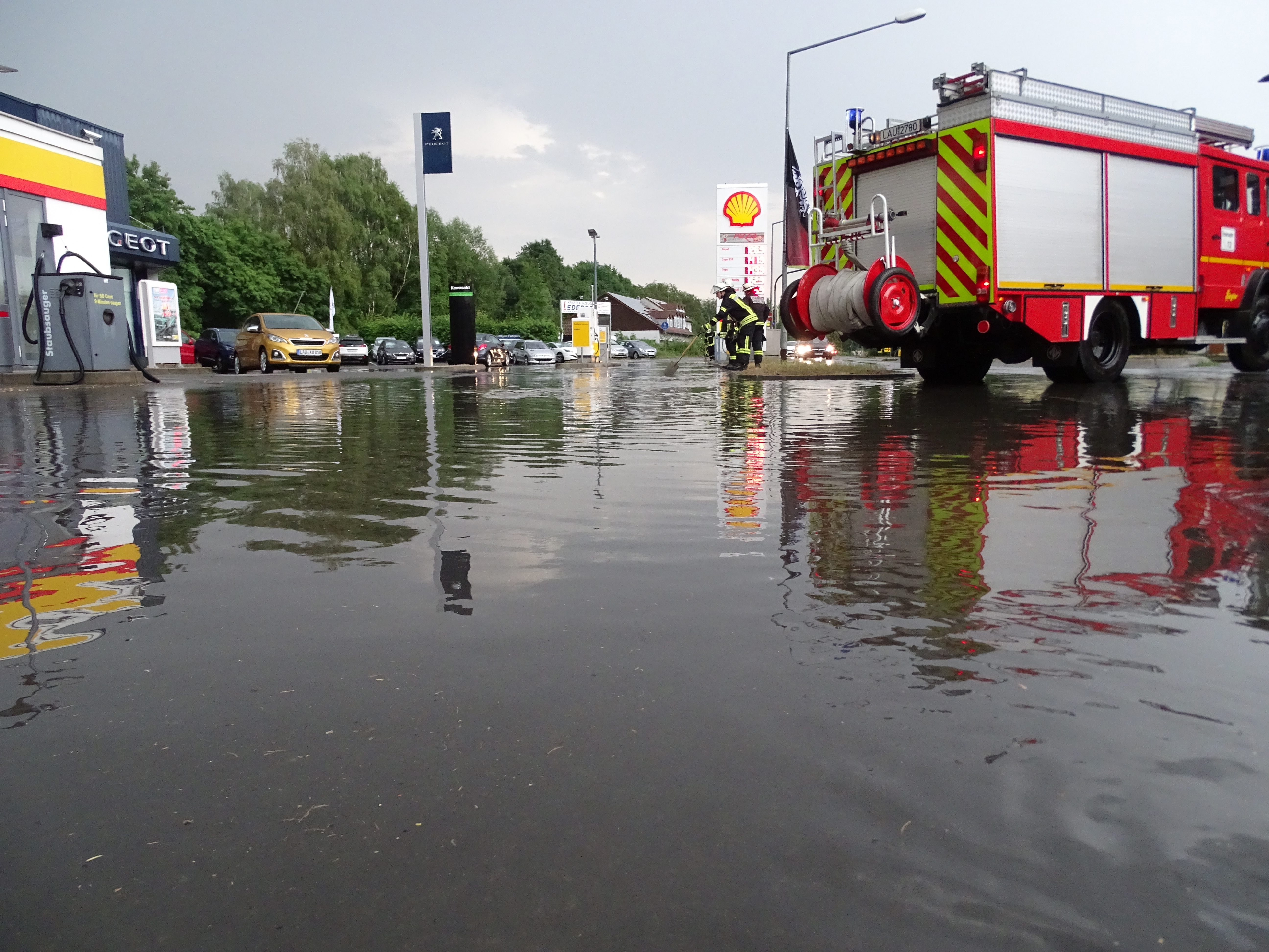 Heftige Gewitter Trafen Vor Allem Das Oberland N Land