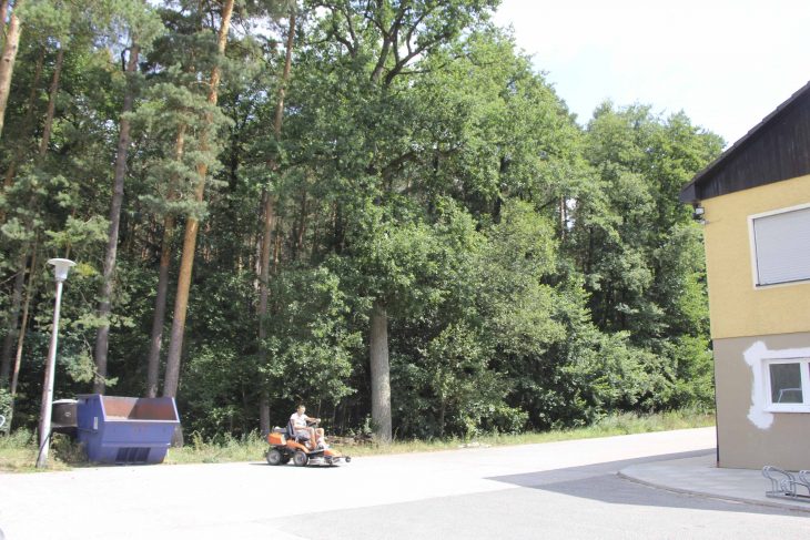 Direkt gegenüber vom Vereinsheim könnte der Kunstrasenplatz nun entstehen, sobald die Grundstücksverhandlungen abgeschlossen sind.
