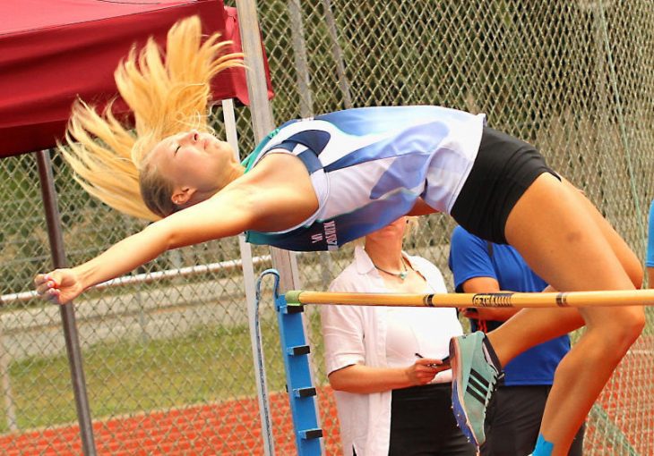 Antonia Wendler vom LAV Hersbruck siegte im Hochsprung der U 23.