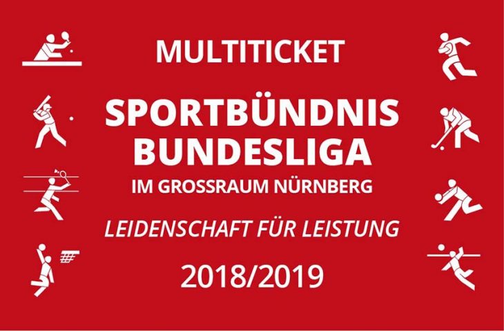 Eine Eintrittskarte für alle: Das Multiticket des neuen Sportbündnisses. Es soll den Zuschauern Lust auf den Besuch weiterer Bundesliga-Vereine in der Region machen.