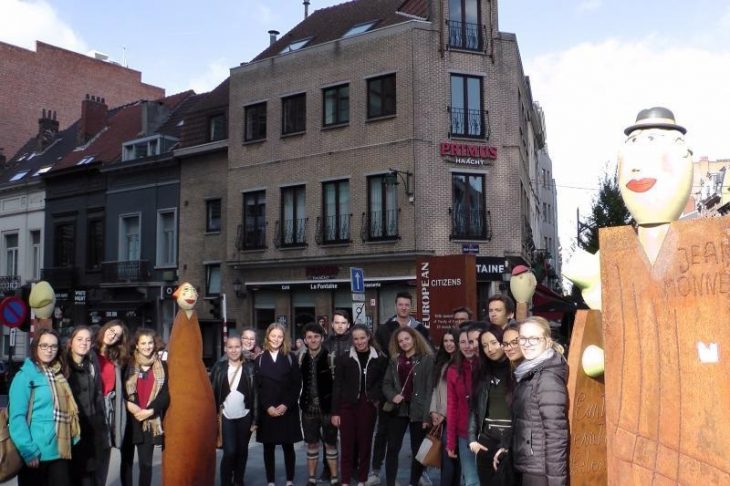 Die Schüler waren von der weltoffenen Stadt Brüssel und ihrem besonderen Flair beeindruckt.