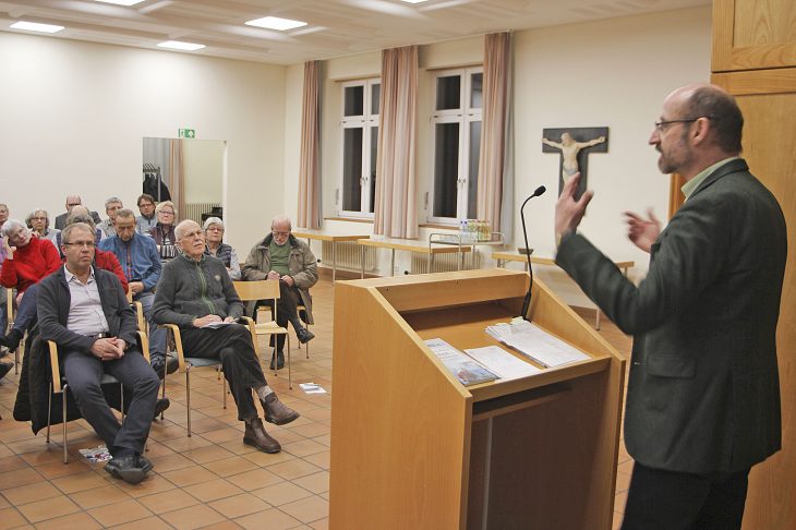 Professor Mathias Rohe hielt ein engagiertes Plädoyer für gelassenen Umgang mit dem Islam.