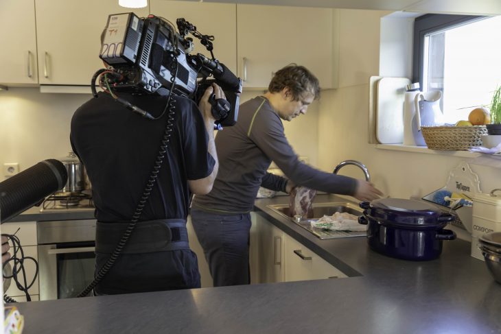 Die Vox-Sendung Das perfekte Diner macht Station in Rasch bei  Oliver Reinhardt .