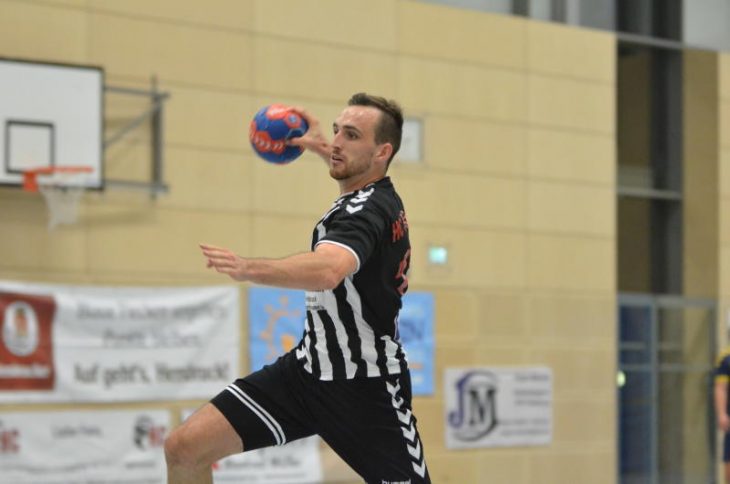 Auch seine zwölf Tore konnten die Niederlage des HC Hersbruck bei der SG Auerbach/Pegnitz II nicht verhindern: Marco Schmidt.