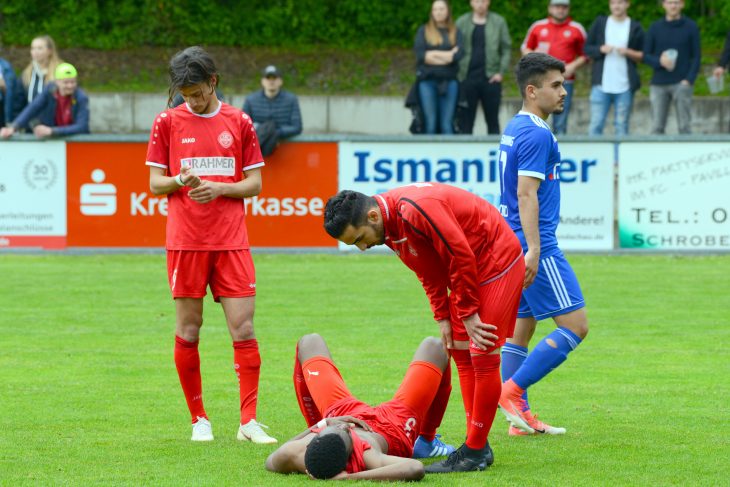 Frust beim SC Feucht über den knapp verpassten Aufstieg.