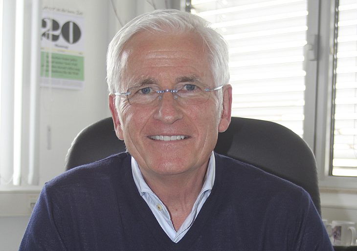 Steht in Schwarzenbruck wegen seiner Videobotschaften schwer unter Beschuss: der Unternehmer Klaus-Peter Weber.