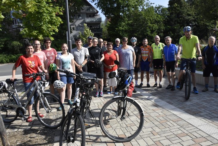 2019 fand der Auftakt für das Stadtradeln im Landkreis in Neunkirchen statt.
