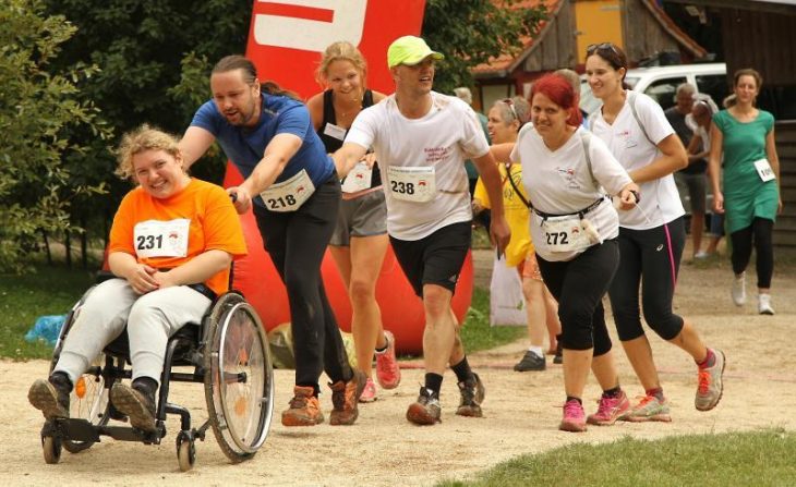 Ob mit oder ohne Behinderung – jeder kann beim Inklusionslauf mitmachen.
