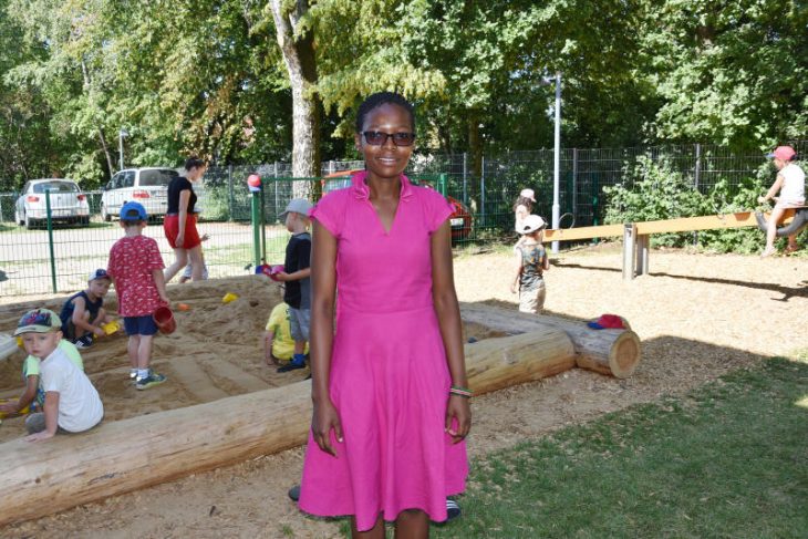 Leah Kavuli kommt aus Nairobi und arbeitet für ein Jahr im evangelischen Haus für Kinder in Hersbruck.
