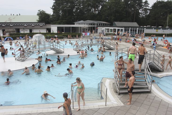 Ein Sommer mit vielen Sonnentagen sorgt 2019 für eine gute Bilanz im Feuchtasia.