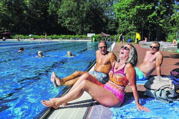 Zumindest im Laufer Freibad war die Stimmung an den letzten Tagen dieser Saison gut. Am Montag ist noch einmal geöffnet, danach beginnt die Winterpause.