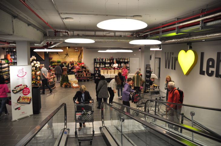 Der neue Markt hat rund 3000 Quadratmeter Verkaufsfläche.