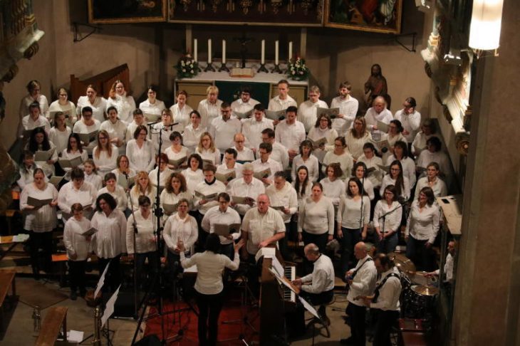 Der Hersbrucker Gospelchor Sound of Joy.
