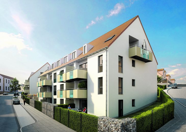 Im Sommer 2020 sollen an der Rückersdorfer Straße drei Mehrfamilienhäuser mit 34 Wohnungen entstehen. Das Nürnberger Immobilienunternehmen Berger spricht von „Stadthäusern“.
