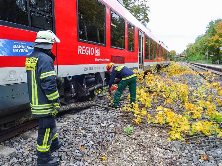 Sturmeinsatz Feuerwehr Lauf