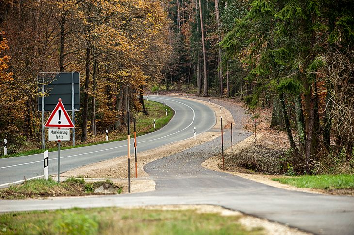 Kreisverkehr in Himmelgarten
