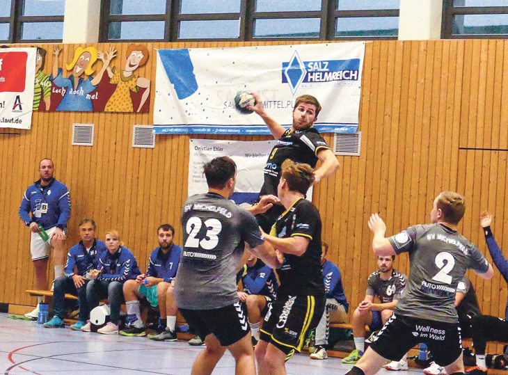 Neun Rückraumtore erzielte Niko Schöffel und gab damit seiner Mannschaft wieder Auftrieb.