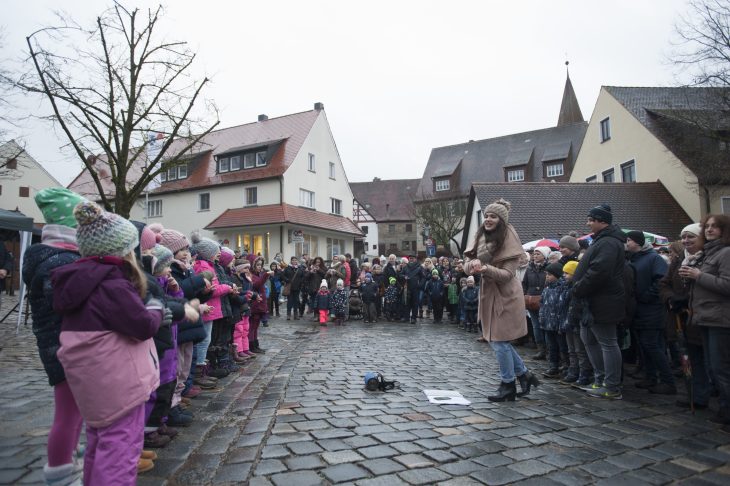 Vor allem für die Kinder gab es viel Applaus.